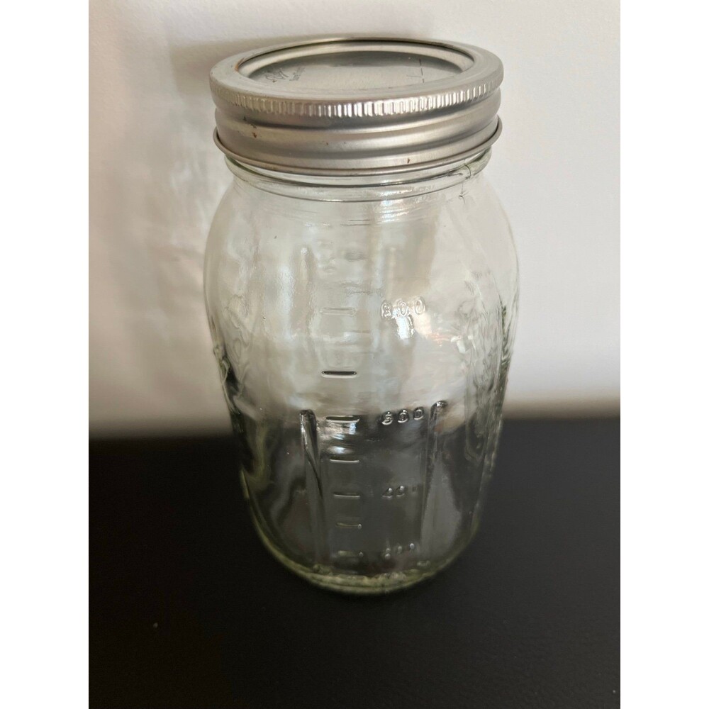 Ball SureTight Glass Mason Jar w/ Lid, 3 Cup - 24oz - 800ml - Picture 3 of 6